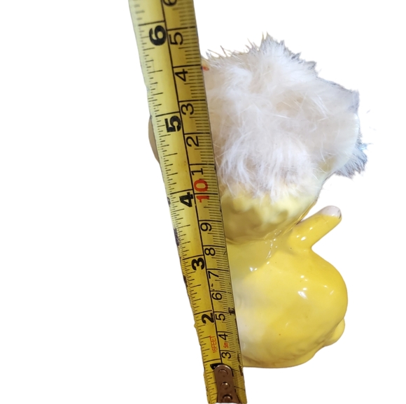 Vintage kreiss yellow kitty figurine - Picture 3 of 3